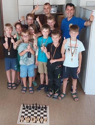 Teilnehmer Ferienkalender Aktion Schach
